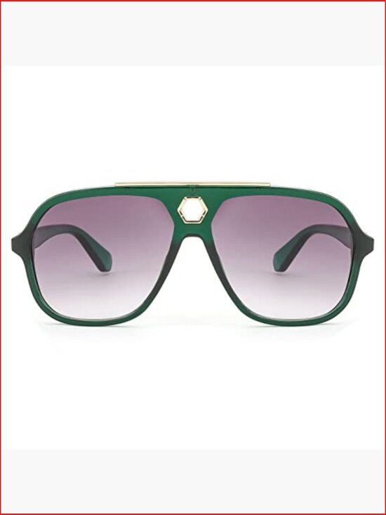 Retro Square 70s Sunglasses for Women Men Vintage Trendy Aviator Sun Glasses main image 5